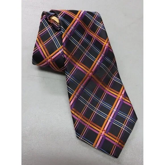 Robert Talbott‎ Best Of Class Neck Tie Mens 100% Silk Multicolor - Picture 7 of 8